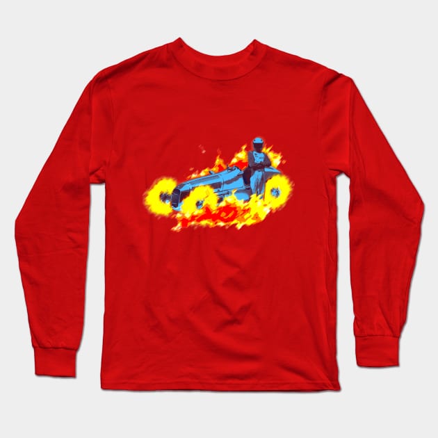 On Fire Long Sleeve T-Shirt by GabCastro